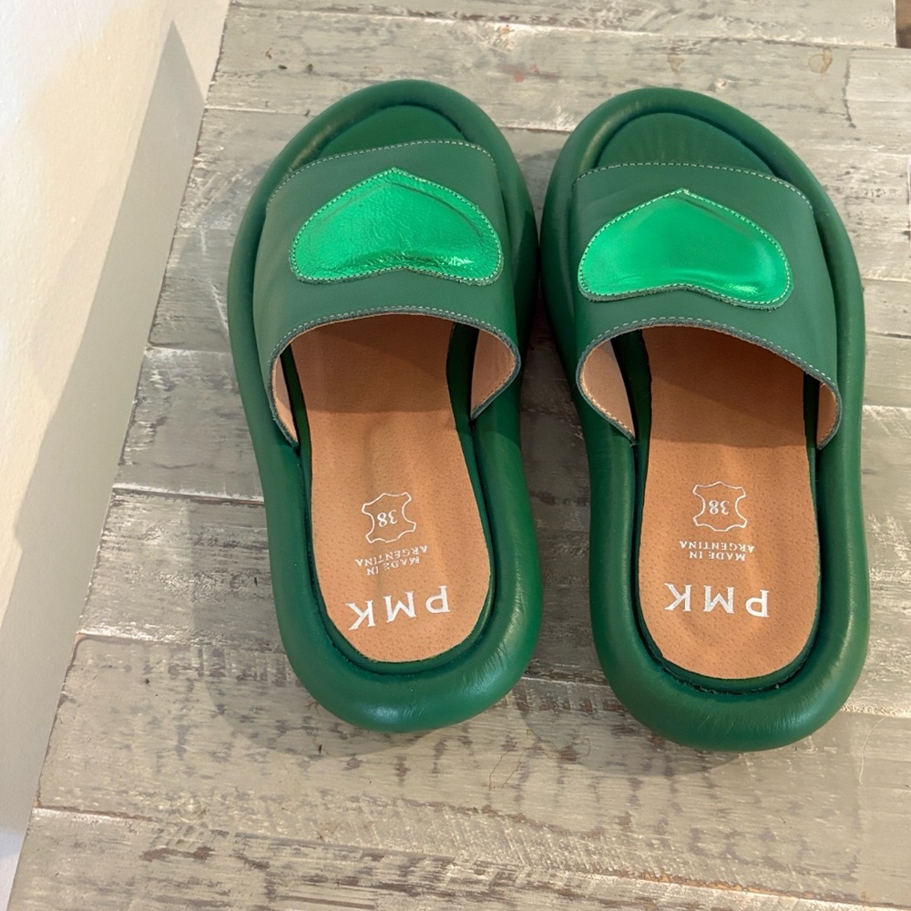 Michael Kors Green Women's Sandals